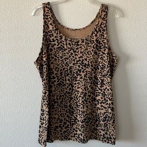 Ava & Viv Leopard Tank Top